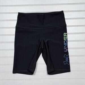 Under Armour Women's Heatgear Compression Shorts Size S Black